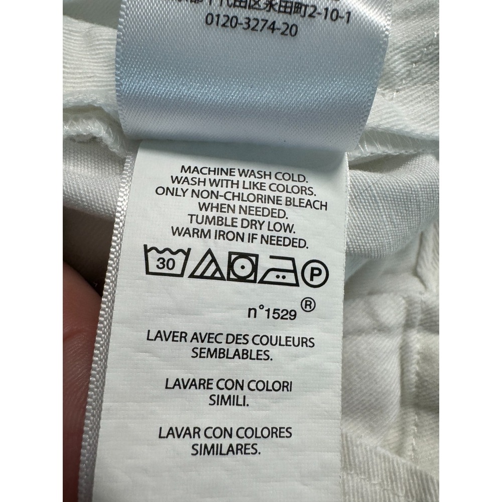 Polo Ralph Lauren Utility Surplus Cargo Shorts White Relaxed Fit 32 - Picture 13 of 16